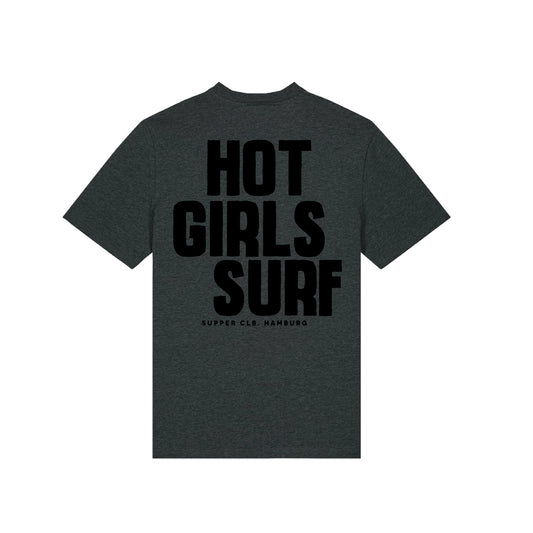 T-Shirt "Girls Surf" Grey
